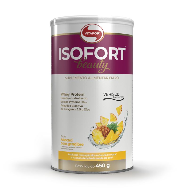 Isofort Beauty - 450g abacaxi com gengibre